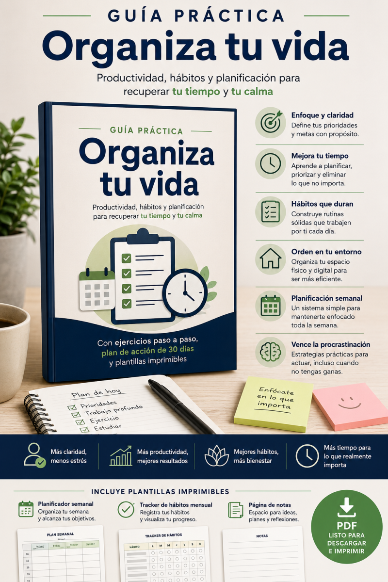 Organiza tu vida
