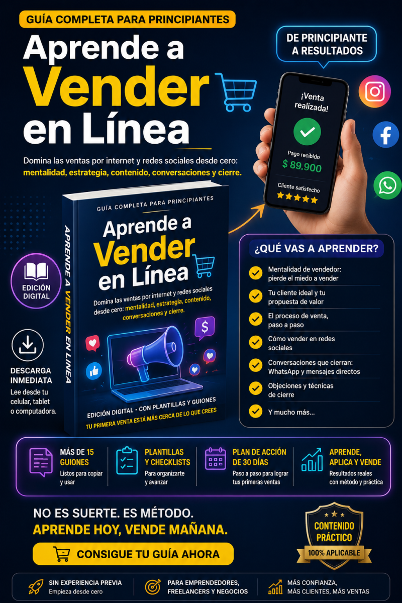 Aprende a Vender en Línea
