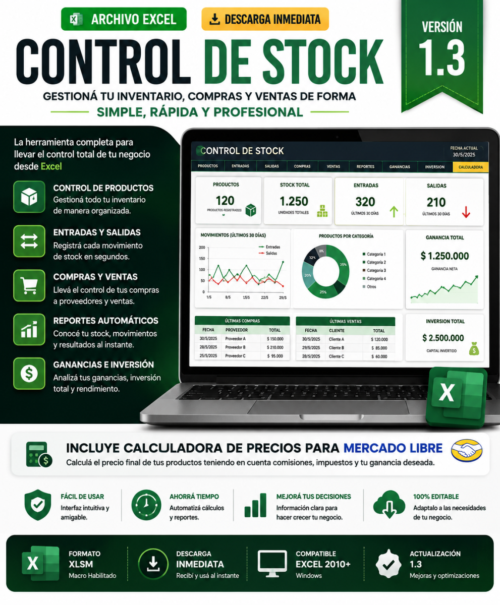 CONTROL DE STOCK
